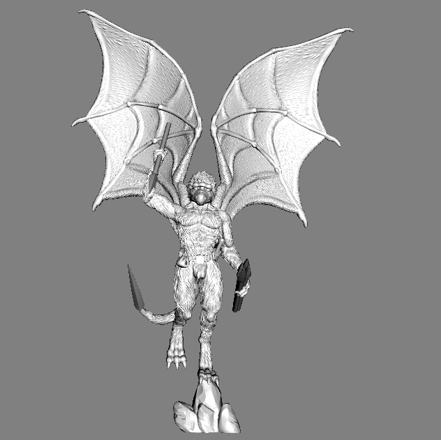 HL02a Hláka with Javelins on rocks (Pose A), 28mm