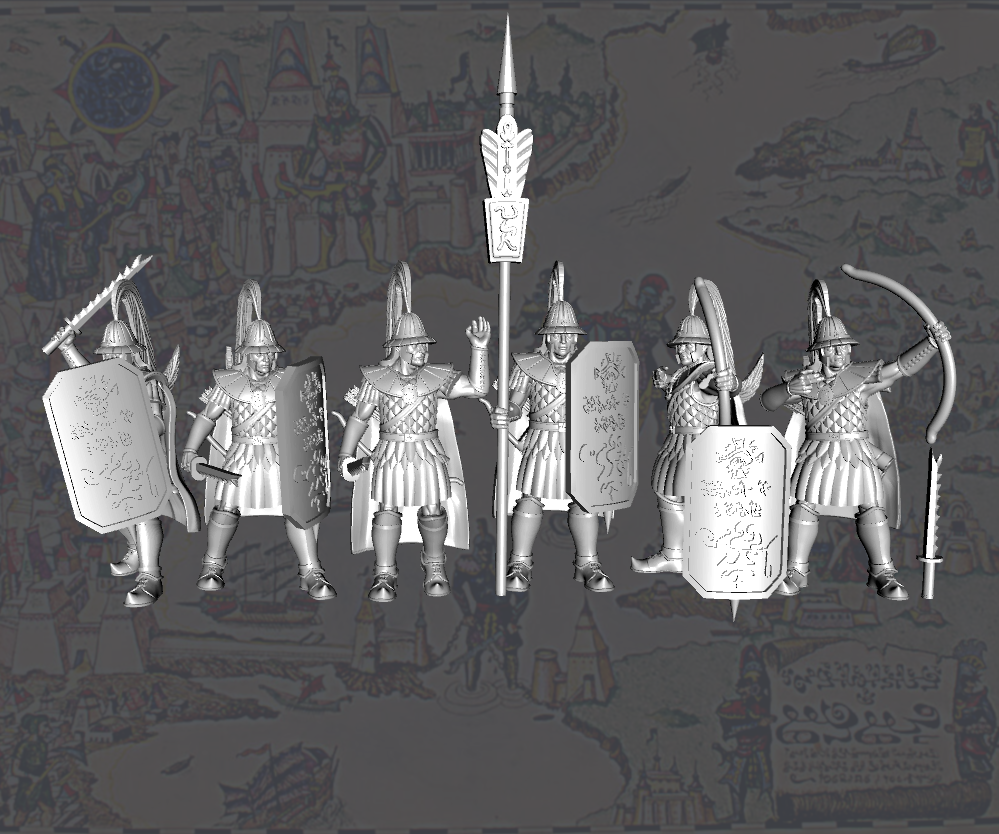 Mu'ugalavyá Legion "Never Die" Set (STL files)