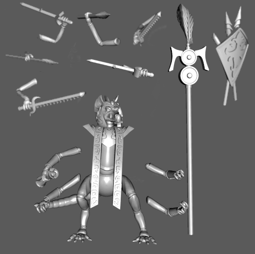 PR01pc Hnálla Priest, Pé Chòi, 28mm