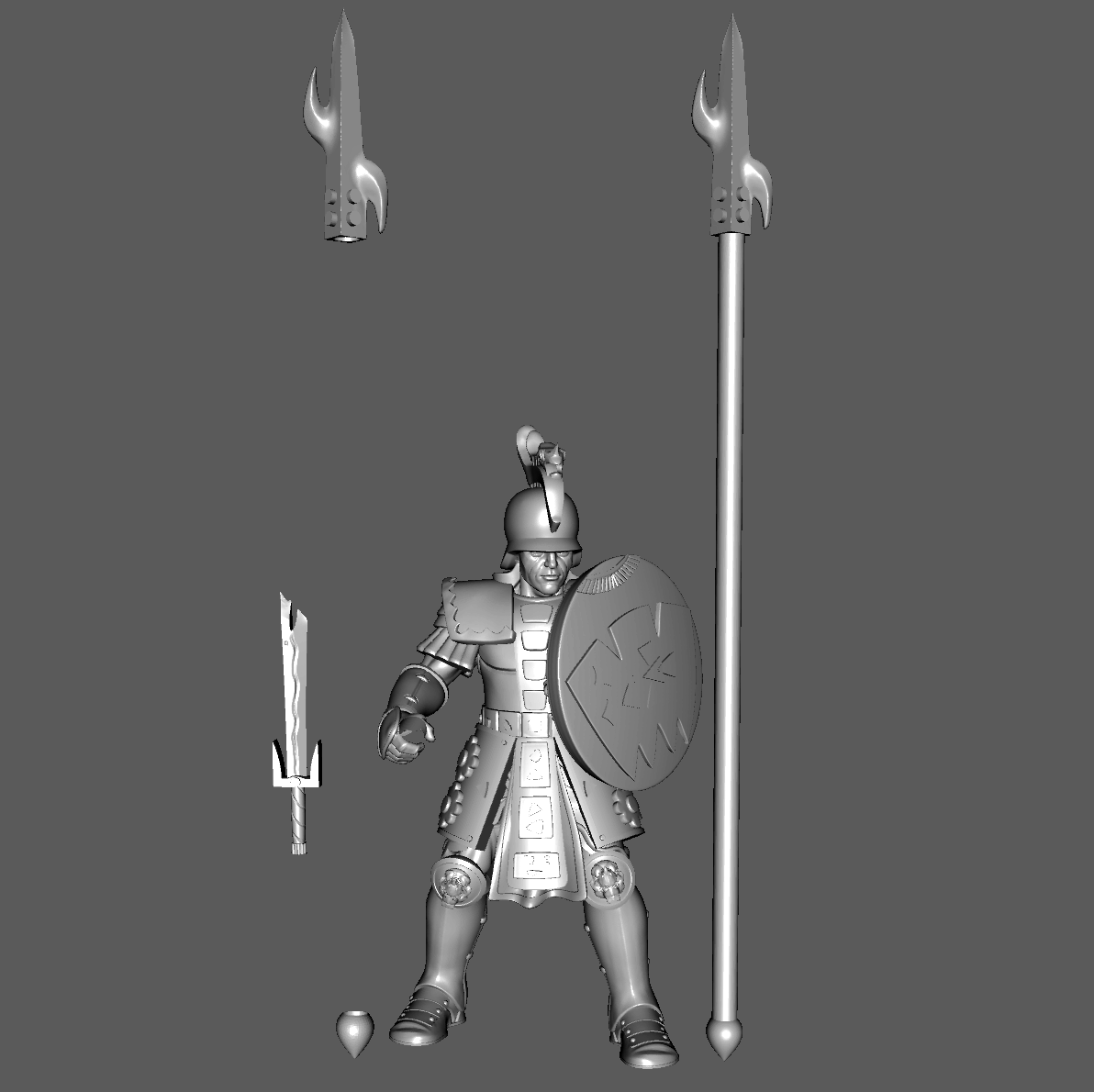 YK01b Yán Koryáni "Mighty of Yán Kòr" Heavy Pikeman, Advancing, 28mm