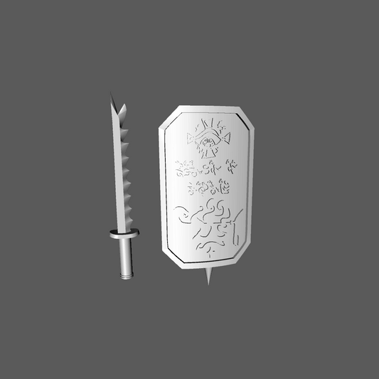 MU13 Shield and Sword for Legion "Never Die"