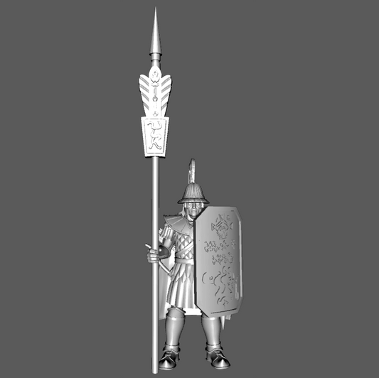 MU06b Mu'ugalavyáni Legion Never Die, Standard Bearer, 28mm