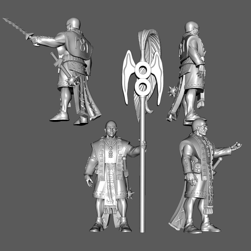 Hnálla Priest Set (STL files)