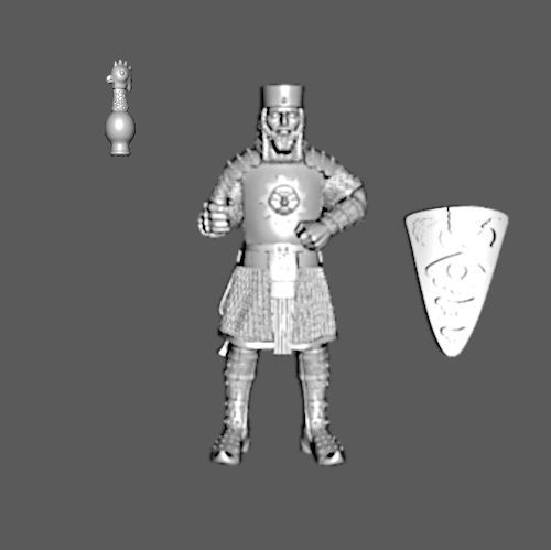 SA02b Salarvyàni Legion "Silver Standard" Standard Bearer 28mm