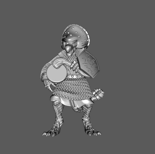 SH03c Shén, Armored, "Valorous of Chrí," Drummer 28mm