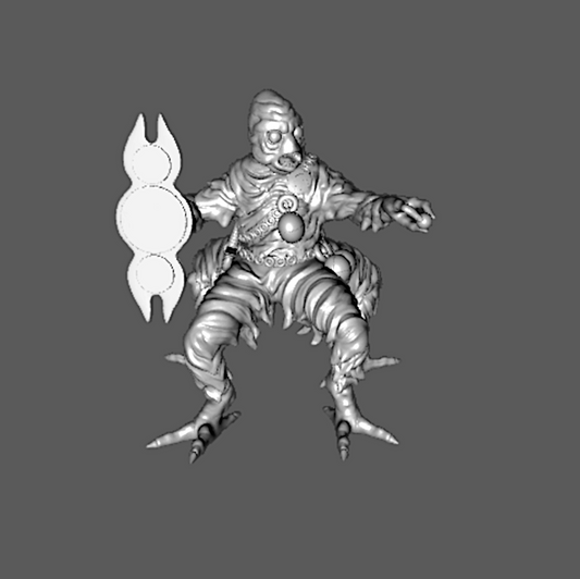 SS06c Ssú Mage with Shield and "Eye" 28mm