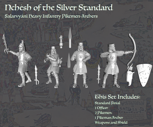 Salarvyáni Nchésh of the Silver Standard (STL files)