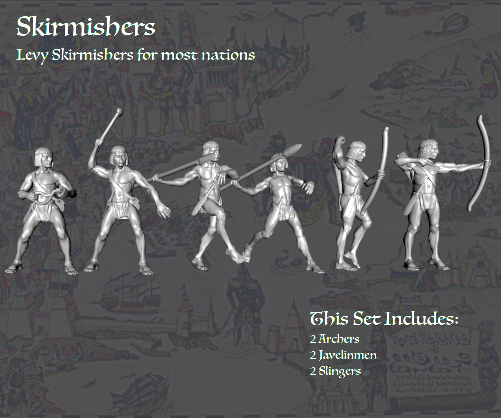 Skirmishers of Tékumel Set (STL) – Legions of Tékumel