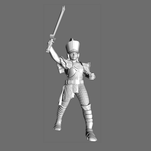 YK05F Yán Koryáni Generic Female Officer, 28mm