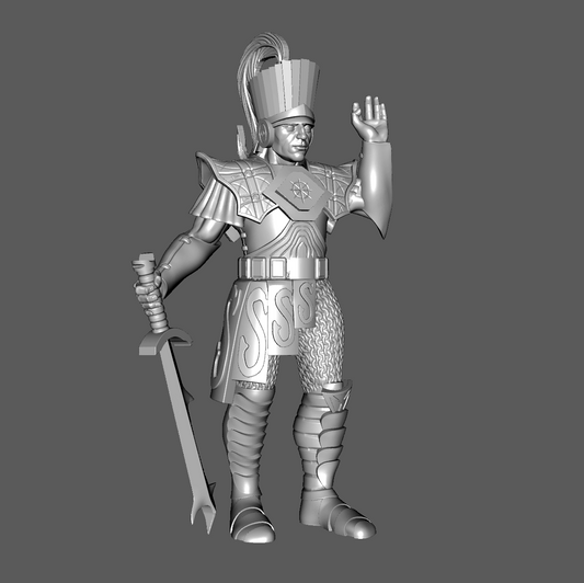 YK05 Yán Koryáni Generic Male Officer, 28mm